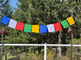 Wind Horse Prayer flag in English #22