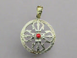 Double vajra Pendant #18