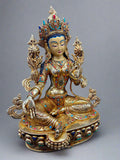 Magnificent Green Tara Statue