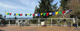 Large Cotton Prayer flag #37