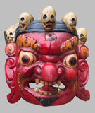 Mahakala Mask in Red