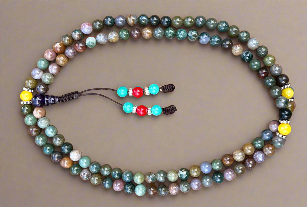 Mixed Stone Mala #1