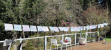 Fair Trade White Prayer Flag #38