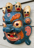 Blue Mahakala Mask