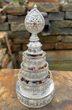 Charming Silver Mandala