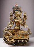 Magnificent Green Tara Statue