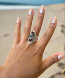 Elegant Silver Ring #16