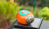 Copal Resin bead with Vajra