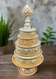 Graceful Hand Carved Mandala #9