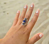 Beautiful Elongated Ring #17