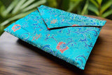Turquoise Color Text Cover #8