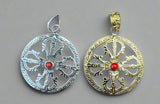 Double vajra Pendant #18