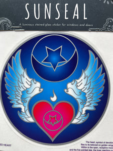 Hinged HeartDecal #4