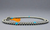 Onyx with happy Buddha Mala #27