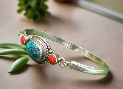 Tibetan Silver Bracelet #14