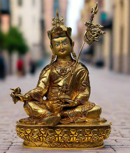 Stunning Statue of Guru Padmasambhava