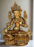 Magnificent Green Tara Statue