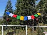 Wind Horse Prayer flag in English #22