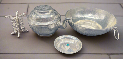 Silver Zambhala Chu-Tor Set