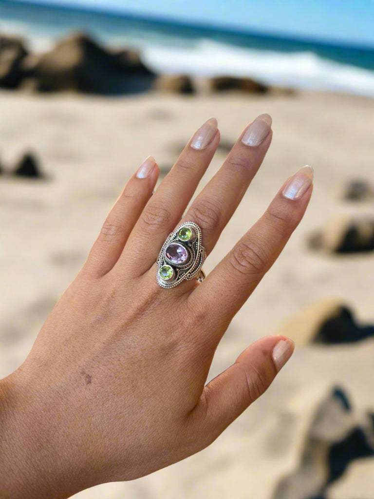 Elegant Silver Ring #16