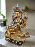 Magnificent Green Tara Statue