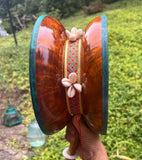 Elegant Burlwood Chod Drum #7