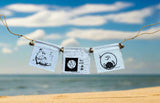 Om Flag Raw Silk