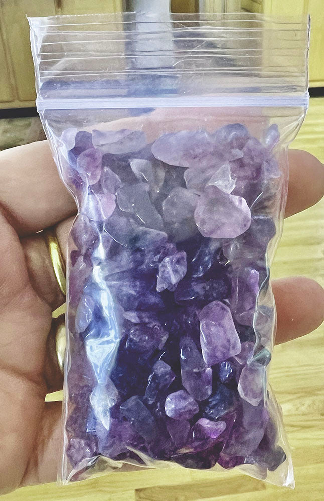 Amethyst Stone for Mandala Offering#15