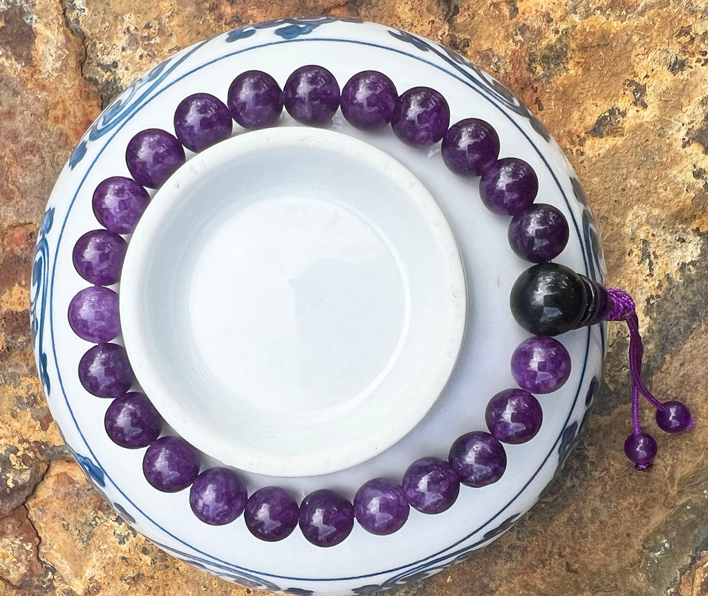 Amethyst Wrist Mala #7