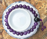 Amethyst Wrist Mala #7