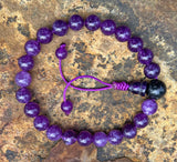 Amethyst Wrist Mala #7