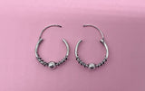 Ethnic Silver Earring #2