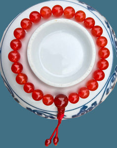 Carnelian Wrist Mala Adjustable #2