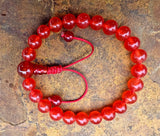 Carnelian Wrist Mala Adjustable #2