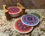 Mandala Design Coasters