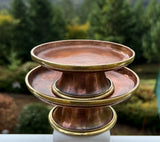 Copper Torma Plate with Stand