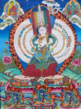 White Umbrella Thangka