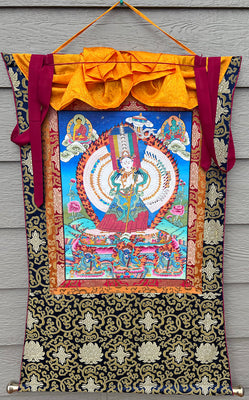 White Umbrella Thangka