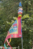 Trishul Top for Prayer Flag