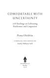 Comfortable with Uncertainty #22