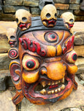 Antique color Mahakala Mask