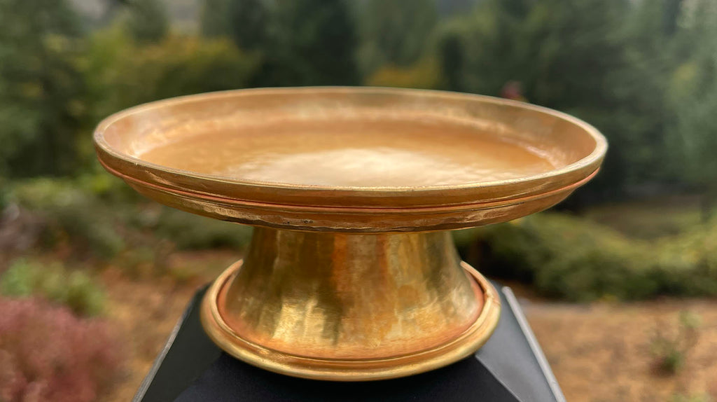 Gold Color Torma Stand