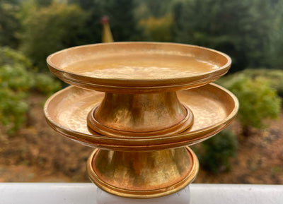 Gold Color Torma Stand