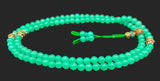 Green Chalcedony Mala #7