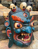 Mahakala Mask in Green