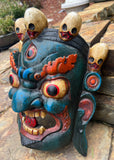 Mahakala Mask in Green