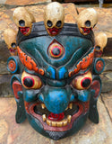 Mahakala Mask in Green