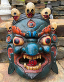 Mahakala Mask in Green