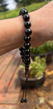 Onyx Wrist Mala: Adjustable #11