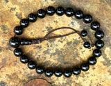 Onyx Wrist Mala: Adjustable #11